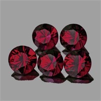 Natural Burma Intense Red Spinel Pair{Flawless-VVS