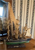 Spanish sailing ship model