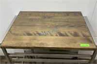 SOLID WOOD DINING TABLE TOP - 30" X 24"