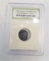 Certified Roman Empire Coin 330AD