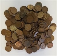 200 Mixed Date US Wheat Pennies