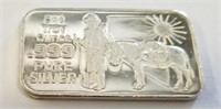 Nevada Coin Mart 1OZ .999 Silver Bar