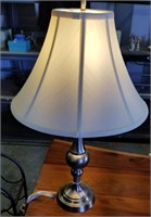 27" Chrome Table Lamp