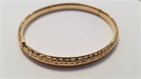 14K Yellow Gold Bracelet 8.4 Grams