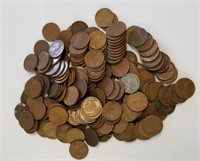 200 Mixed Date Wheat Pennies