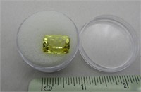 9.4ct Yellow Citrine - Emerald Cut