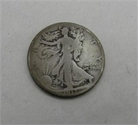 1917 Silver Barber Half Dollar