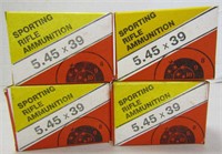 120 Rounds of 5.45x39 FMJ Ammo NO SHIPPING