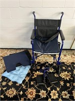 Transport Wheelchair & foam cushions accessories
