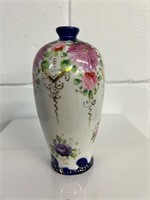 Vintage hand painted bud vase
