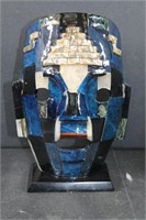 Aztec Mask w/ Stone Inlays