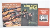 3 Books on Rifles