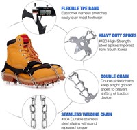 Auhike Ice Grippers