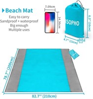 ISOPHO Beach Blanket