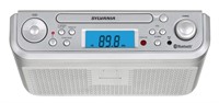 Sylvania Bluetooth FM Clock Radio with CD Player