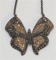 925 Thailand Butterfly Necklace