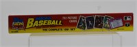 1991 Micro Topps Baseball Factory Set