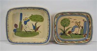 Antique Handpainted Mexican Serving Dishes
