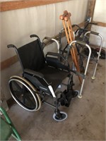 Wheelchair, Walkers & Crutches