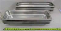 10 Hot Steam Stainless Table Inserts