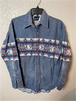 Vintage 90s Western Shirt Wrangler