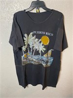 Vintage Puerto Rico Souvenir Beach Shirt