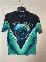 Pink Floyd Pulse Tye Dye Liquid Blue Shirt