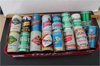 Antique Beer Can Collection