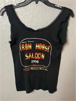 Vintage Iron Horse Saloon 1990 Shirt Motorcycle