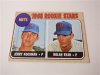 1968 TOPPS NOLAN RYAN #177 ROOKIE CARD