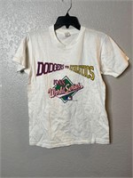 Vintage 1988 World Series Dodgers Athletics Shirt