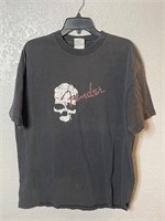 Hard Rock Cafe Fender Skull Shirt