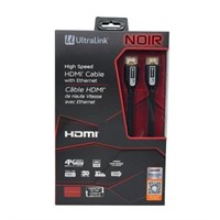 UltraLink Noir High Speed Premium Certified HDMI w