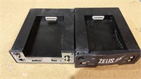 Lot of 2 Zeus 247 Security DVR System Zeus3
