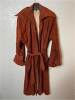 Vintage Suede Long Coat