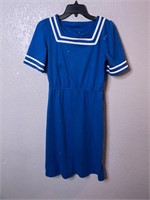 Vintage Sailor Style Dress