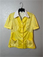Vintage Crest Yellow Plaid Shirt