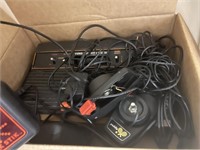 ATARI GAME CONSOLE WITH CONTROLLERS