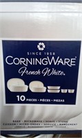 $100 Corningware French White 10-Pc. Bakeware Set
