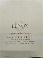 $ 50 Lenox French perle bead 4 pieces