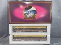 NIB MTH O Gauge 70' Sleeper/Diner Set