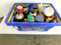Large lot of Grease and Chemicals