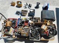 Large Lot of Motorcycle Parts