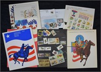 Philatelic Collector's US Postal Stamp Sets