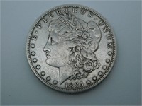 1885-S Morgan Silver Dollar