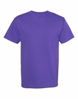 ALSTYLE WOMENS MEDIUM PURPLE T-SHIRT