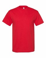 ALSTYLE WOMENS X SMALL RED T-SHIRT
