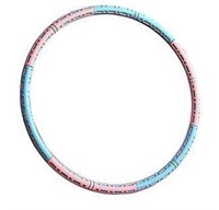 Detachable Hula Hoop (Pink-Blue) for Adults