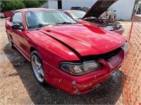 1998 Red Ford Mustang (K $95)