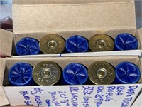 SR) 12 gauge slugs- both full boxes- 10 rounds
